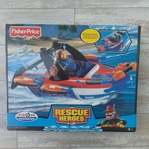 NEW Vintage Fisher Price Rescue Heroes Quick Response‎ Hydrofoil